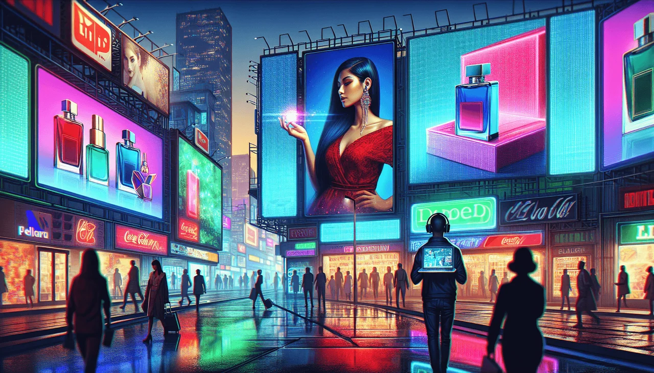 Digital advertising , photo